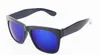 Wholesale- Film Reflective Sunglasses Trend Personality Sun Glasses Tide Eyeglasses Color Film Reflective Sunglasses For Gift