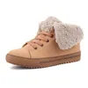 Heißer Verkauf - Frühling Herbst Winter Velutinous Thermofutter Schneestiefel High-Top-Winterstiefel Schuhe Frau