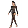 Hot Sexy Frauen Schwarz Body Strümpfe Set Durchsichtig Mesh Trikot Strass Skelett Nachtclub Tanz Tragen Halloween Kostüm