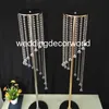 120 cm Wedding Crystal Centerpiece Walkway Aisle Decoration Acrylic Flower Stand Tall Table Chandelier Decor4638848822