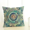 Dekoracyjne Mandala Rzut Poszewka na Poszewka na Chaise Córka Czeski Poduszka Cover Lniana Cojines Boho Home Farmhouse Decor