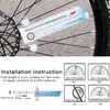 Lights Sports and Outdoors Colorful Bicycle Bike Cycling Wheel Spoke Light 32 LED pattern Waterproof Accessories