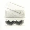 Curly 25mm Lashes Privat Label 3D Mink Lashes 25mm False Eyelashes Cruelty Mink Eyelashes 25 MM 3D Mink Eyelash1625671