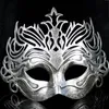 Roma Asker Erkek Telkari Lazer Kesim Erkekler Venetian Masquerade Göz Maskesi Parti Halloween Cosplay Düğün Mardi Gras Topu Maskeler WY822