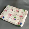 Couverture en mousseline pour bébé, couverture en mousseline de coton à imprimé flamant rose et espace, literie pour nouveau-nés, serviette d'emmaillotage pour nouveau-nés LT462