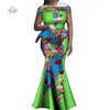 Летние новые африканские стили юбки набор Дашики плюс размер африканская одежда две части африканская традиционная одежда для женщин WY3756