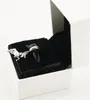 Alta qualità reale S925 argento sterling cavallo unicorno ciondola ciondolo ciondolo adatto per braccialetto Pandora fascino di perline fai da te con piatto d'oro287i