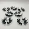 Nieuwe 5D Mink Eyelashes 25mm 3D Mink Eyelash False Wimpers Grote Dramatische Volumn Mink Washes Make-up Wimpers