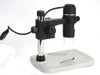 Livraison gratuite capteur d'image de microscope numérique HD USB professionnel 300X réel 5.0MP 8 mesure LED + support réglable