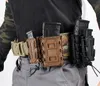 US Magazine Pouches Mil Fastmag Belt 클립 플라스틱 몰리 파우치 가방 9mm Softshell G 코드 G17 G19 1911 R225 Mag Carrier Tall