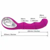 Vibratrice rechargeable USB Masse-masseur vibrateur Dildo Wireless Sex Massage Toy A987