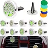 73 Styles Newest Aromatherapy Home Essential Oil Diffuser For Car Air Freshener Perfume Bottle Locket Clip with 5PCS Washable Felt Pads