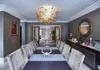 Italiaanse handgeblazen glas plafondlamp blad ontwerp led art kroonluchters eetkamer slaapkamer plafondverlichting voor huisdecoratie