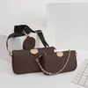 3-piece set Designer Women's bag Crossbody messenger handbags fashion chain Pocket and wallet single shoulder high quality style Wallets purses