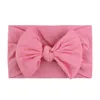 23 stilar Tjejens Baby Nylon Hårband Barn Söt Big Bow Headband Elastiska Hårtillbehör För Nyfödda Toddler Spädbarn Kids Present