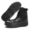 Venta caliente-Nuevos hombres Tactical Military Desert Combat Boots Zapatillas transpirables al aire libre Zapatillas deportivas Trekking Fitness Zapatos de entrenamiento cruzado