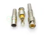 1000 Uds conector BNC macho sin soldadura a Cable Coaxial RG59 para cámara CCTV