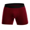 Cuecas 6 pçs/lote Long Style Men Boxers Homme Underwear Brand Boxer Cotton Respirável Under Wear Chegou Y864