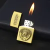 Neue Ankunft CCCP Feuerzeug Kreative Taschenlampe Schleifen Rad Offene Flamme Feuerzeug Zigarre Zigaretten Feuerzeug Für mann