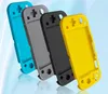 Soft Silicon Case Cover voor Nintendo Switch Lite 4 Color Simple OPP 50pcs / lot