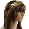 Haarband, Blattform, vergoldete Legierung, Haarschmuck, Haarschmuck für Damen und Mädchen