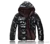 Giacche da uomo invernali Cappotto caldo Piumino sportivo Parka Cappotto da uomo Tinta unita