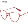 Wholesale-Cat Eye Flat Eyeglasses Cat Eye Metal Frame Glasses Optical Frame Big Glasses Accessories Eyewear frames 2018