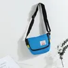 Five-color casual canvas small bag bag Boy out of the wild leather children's bag Messenger purse