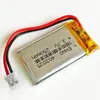 402035 3.7V 250mAh بطارية ليثيوم بوليمر يبو بطارية قابلة للشحن JST PH 2PIN 2.0MM قابس الطاقة لملفات MP3 سماعة بلوتوث فيديو دي في دي القلم