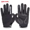 Открытый спорт перчатки мужские фитнес перчатки длинный палец зима ветрозащитный Велоспорт велосипед перчатки MTB дорожный велосипед тактический