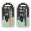 MOQ 5PCS Vertex 350 mAh 510 gänga VV Förvärmning patron batteri Preheat Blister Pack Kit Manual Evod HGB Variable Voltage vape pen