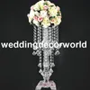 New acrílico cristal Sereia Trumpet Wedding Centerpiece Mesa Vaso para Longo Flor Titular Flor decor244