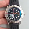 5 orologi da polso di lusso in stile GF Factory 43mm SuperAvenger II A3239011/BC35/152S/A20S.1 Orologi da uomo automatici con movimento svizzero ETA 2824 in gomma