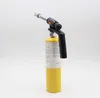 Mapp Torch Ignition Flame Brazing Gun Burner Blowtorch Welding Lengthen Flexible Pipe Plumbing Propane Gas Welding High Temperature Heating