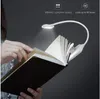 Перезаряжаемые светодиодные USB Book Book Light Head Light Givible Book Lamp Timmer Clip Clip School Fample для ноутбука для ноутбука компьютеров