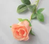 Artificial flowers silk flower rose flower for wedding decorations 49cm long single stem colorful rose home decorations silk flowers