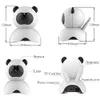 VESKYS C130-Panda 960P Akıllı WiFi IP kamera CMOS Hareket Algılama Alarm P2P Gece Görüş Panda Güvenlik Kamerası -Beyaz