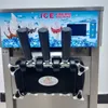 Sale Soft Ice Cream Machine Stainless Steel Structure And Durable Three Colours