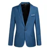 Groothandel-Heren Designer Bazers Jas Pak Hombre Homens Blazer Slim Fit Zakelijke Jurk S-4XL Zwart Blauw Wijnrood Party Masculino Suits