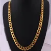 Punk hiphop Gold Chain Rapper Men Colliers Street Fashion Populaire Metal Alloy Bijoux décoratif de longue chaîne présente2467734