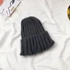 Yeni Sonbahar Kış Çocuk Bebek Kız Erkek Şapka Şeker Renkler Çocuk Örme Beanies Kafatası Caps Çocuk Sıcak Şapkalar M203