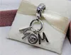 High Quality Authentic S925 Sterling Silver Perfect Mom Dangle CZ Charm Pendant Fit For Pandora Bracelet DIY Bead Charms