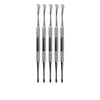 Stainless Steel Carving Tool Concentrate Dab Wax Pen Dabber Double-Sided Spear Point & Smoother Scoop Clay Sculpting Tools