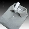 21ss Herr Pikétröja Klassisk krokodilskjorta Hög kvalitet Shorts Sleeve Herr t-shirt Solid Cotton Man Polos Homme T-shirts Herr PoloShirts VS10185