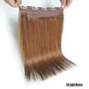 2020 Nuovo clip di un pezzo nelle estensioni dei capelli umani dritto 100 g capelli rimodini indiani brasiliani da 14 a 28 pollici 20 colori opzionali fabbrica diretta