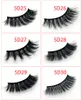 1 par 5d Mink Lashes Strips Tjock Faux Mink Lashes Handgjorda Wispy Long Eyelash Extension Make Up Tools