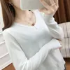 19 Pullover Frauen neue Herbst Winter Frauen Pullover Mode V-Ausschnitt Kaschmirpullover Strickpullover Plus Size Tops