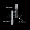 Beracky 14mm 18mm Reclaim Ash Catcher 어댑터 남성 여성 유리 드롭 다운 Quartz Bangers Nails Bongs Oil Rigs