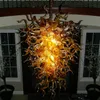 100 % mundgeblasenes CE UL Borosilikat-Muranoglas Dale Chihuly Art Decor Lighting Murano Kronleuchter Home