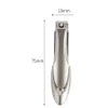 No Splash Fingernail Toenail Clippers Stainless Steel Anti-splash Manicure Nail Trimmer Cutter Gift for Women and Men JK1912